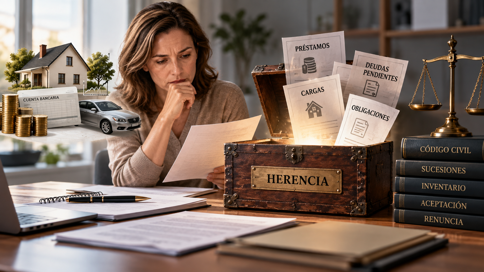 Herencias con deudas desconocidas: cómo evitar que una sorpresa comprometa tu patrimonio